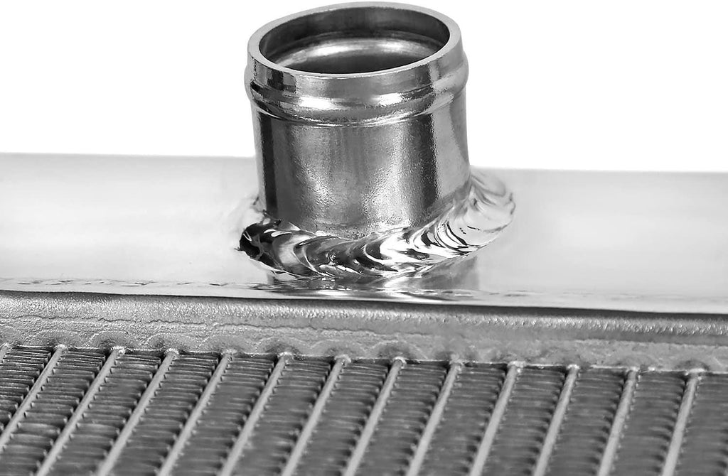 3 Core/Row Light Aluminum Performance Cooling Racing Radiator Compatible with Jeep Cj Series 1972-1986