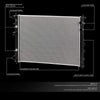 OEM-RA-2846 Factory Style Aluminum Core Cooling Radiator Compatible with 08-14 Tribeca / 06-07 B9 Tribeca AT/MT, 26-9/16" W X 18-13/16" H X 1" D, 1-1/8" Inlet / 1-1/8" Outlet