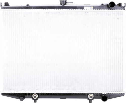 145 Compatible with NISSAN 1-Row Plastic Aluminum Replacement Radiator