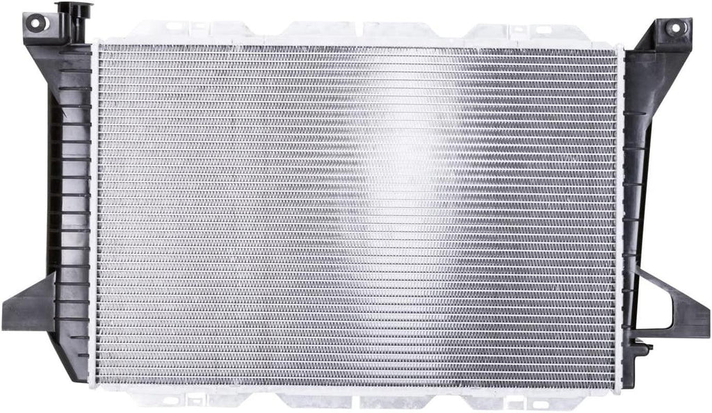 1454 Compatible with Ford F-Series 2-Row Plastic Aluminum Replacement Radiator