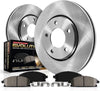 Front KOE3118 Stock Replacement Brake Pad and 302Mm Rotor Kit Autospecialty for Single Piston Caliper Models
