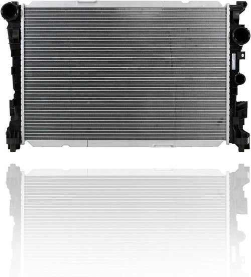 Radiator -  Compatible/Replacement for 13358 12-15 Mercedes-Benz Cls-Class Slk-Class 5.5L C-Class Sedan/Coupe 6.3L, 10-14 E63 Automatic Transmission - Plastic Tank Aluminum Core