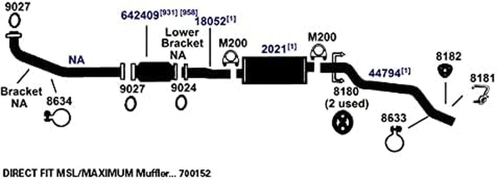 700152 Exhaust Muffler