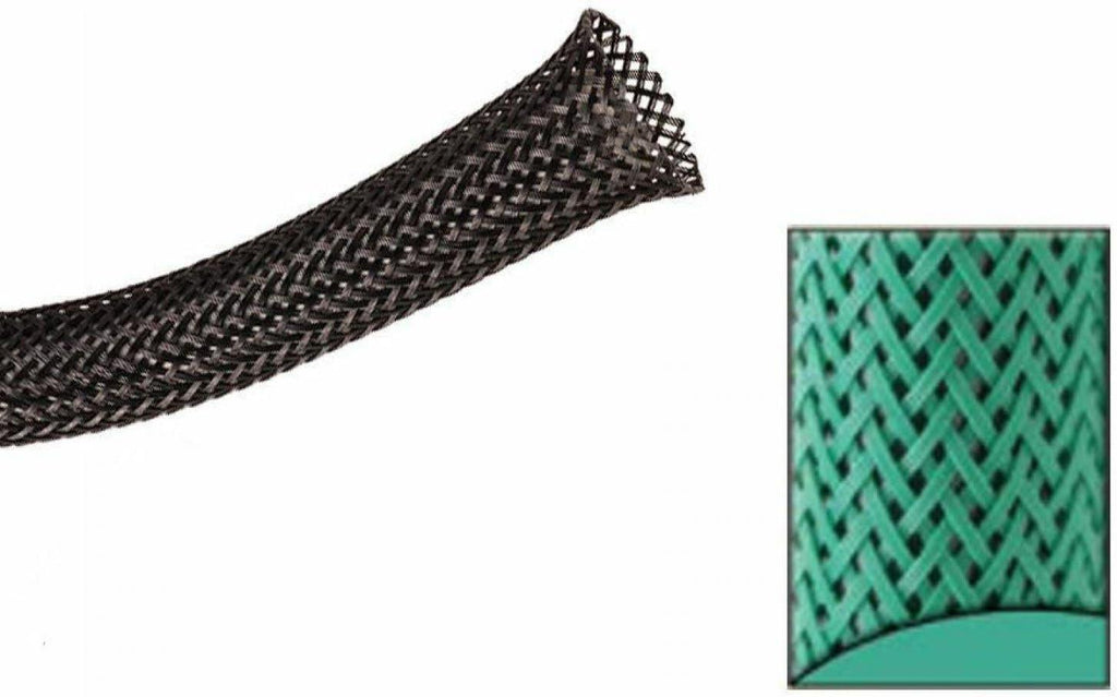 Keep It Clean  Wire Loom, 5/8" Tube, 150' Length, Green