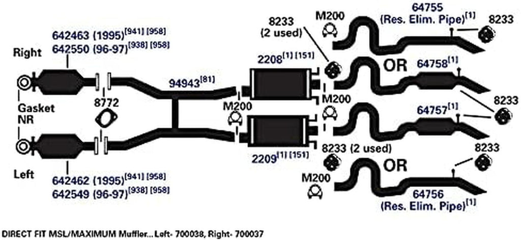 64756 Exhaust Pipe