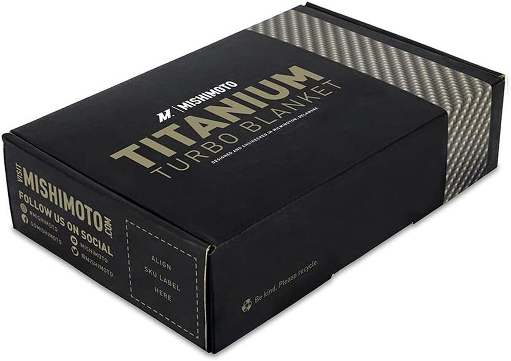 MMTB-RAM-04 Titanium Turbo Blanket, Compatible with Dodge Ram 5.9L Cummins 2004.5-2009