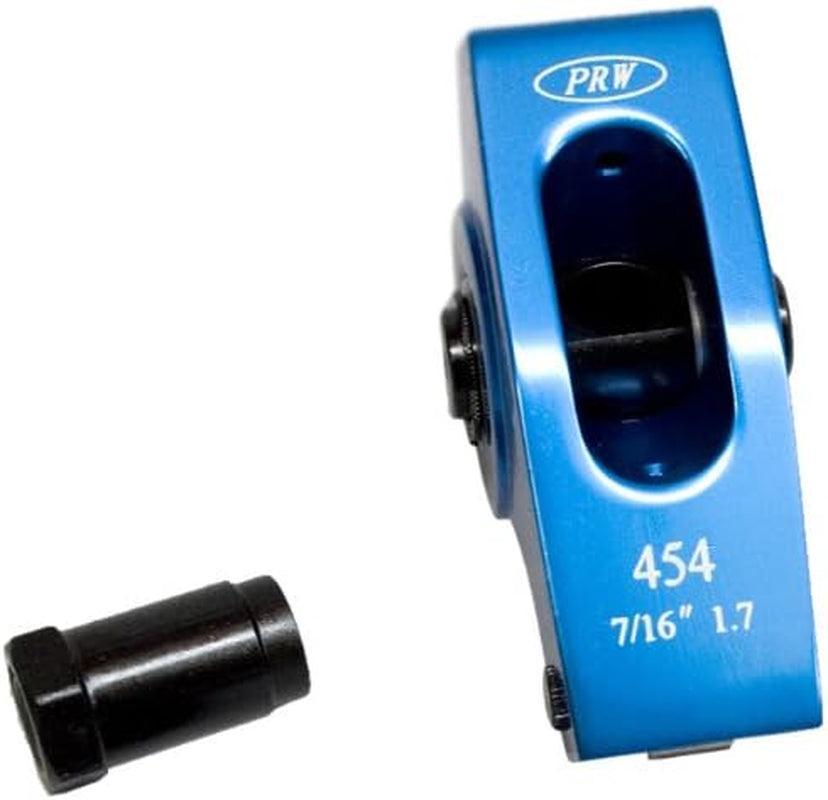 0345402 1.7 X 7/16" Aluminum Rocker Arm for Chevy 396-454 1966-00, Ford 351C-M, 429, 460 , Blue