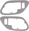 Door Handle Trim Set of 2 Compatible with 1995-1998 Chevrolet K1500, Fits 1995-2000 Chevrolet Tahoe, Fits 1995-1998 Chevrolet C1500 Front or Rear, Driver and Passenger Side