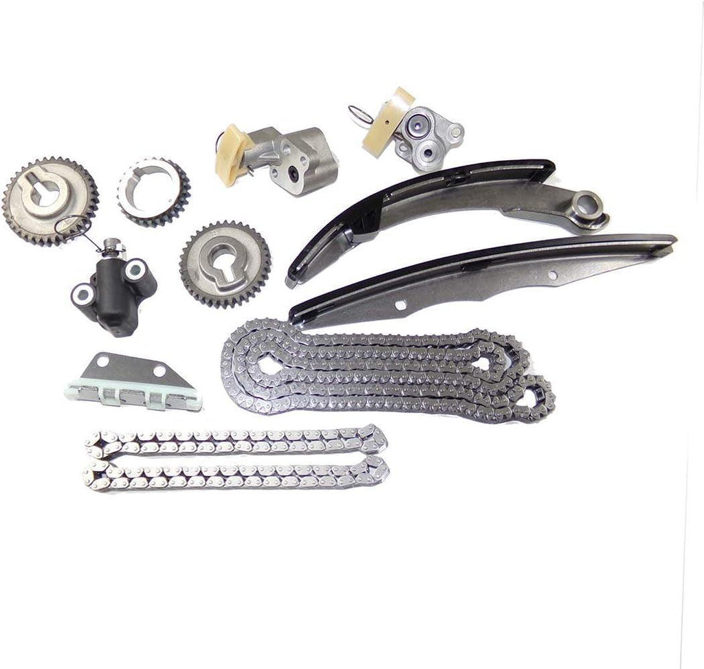 DNJ TK648 Timing Chain Kit/For 2005-2016/ Nissan, Suzuki/Equator, Frontier, NV1500, NV2500, NV3500, Pathfinder, Xterra/ 4.0L/ DOHC/ V6/ 24V/ 3954Cc/ VQ40DE