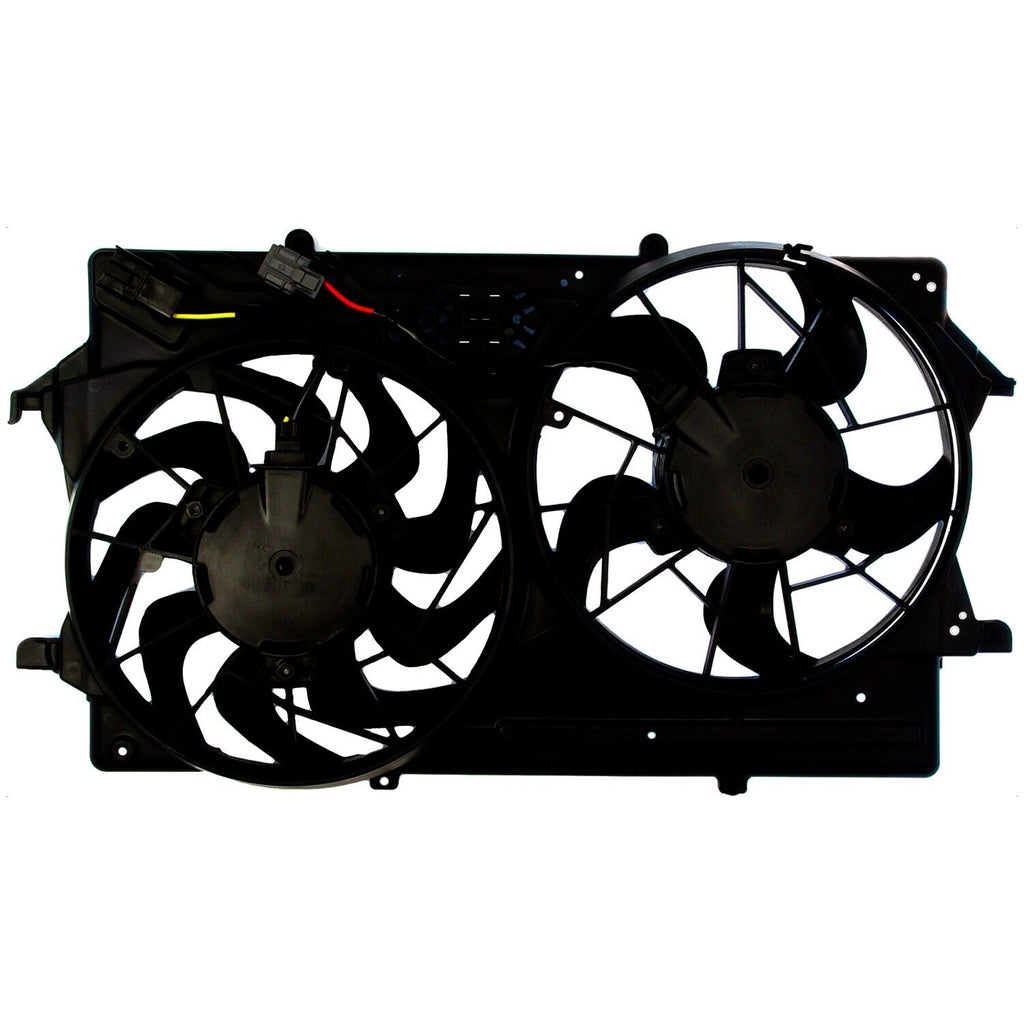 Continental Dual Radiator and Condenser Fan Assembly for 03-04 Focus FA70305