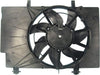 622500 Replacement Cooling Fan Assembly Compatible with Ford Fiesta , Black