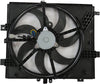 623090 Cooling Fan Assembly Compatible with 2012-2019 Nissan Versa , Black