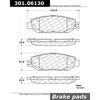 Centric Rear Disc Brake Pad for 1993-2000 LS400 (301.06130)