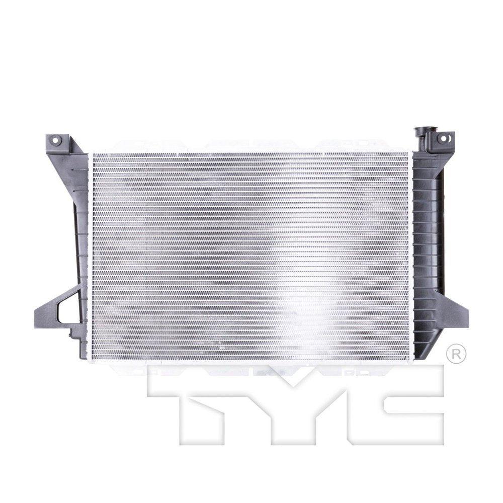 TYC 1451 Compatible with Ford F-Series 2-Row Plastic Aluminum Replacement Radiator