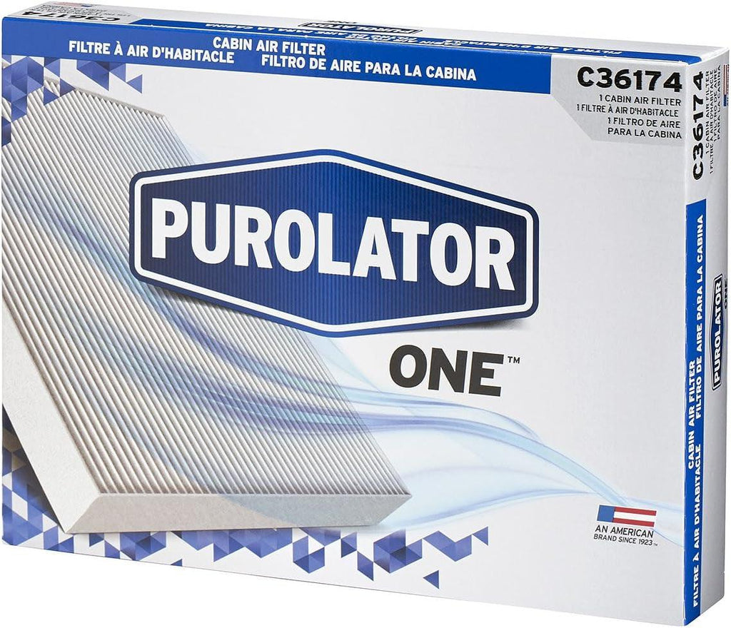 C36174 one Advanced Cabin Air Filter Compatible with Select Ford and Lincoln