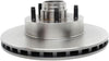 66597R Professional Grade Disc Brake Rotor and Hub Assembly