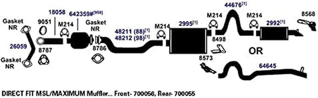 64645 Exhaust Tail Pipe