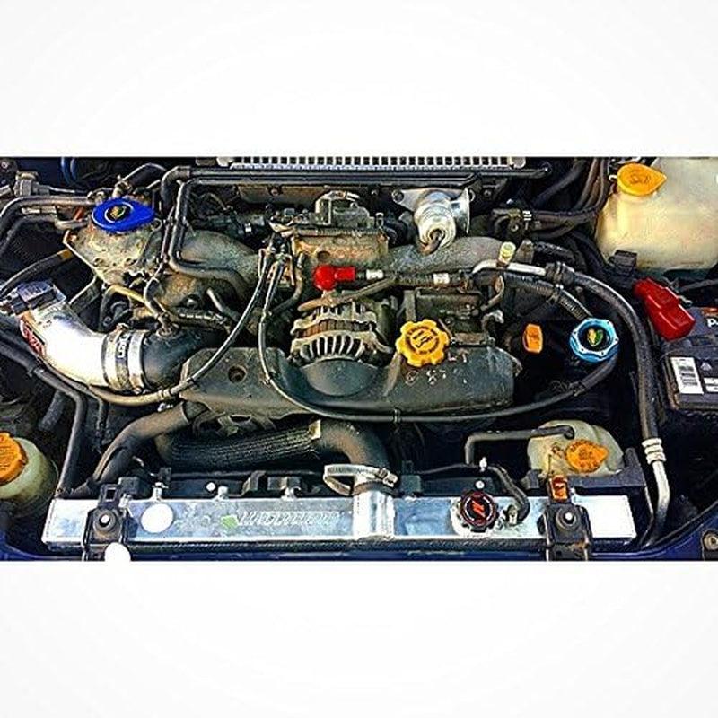 MMRAD-WRX-01X Performance Aluminum X-Line Radiator Compatible with Subaru WRX/STI 2001-2007