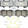 ATD976C Advanced Technology Ceramic Disc Brake Pad Set