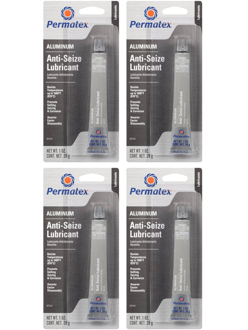 Permatex 81343 Anti-Seize Efhba Lubricant, 1 Ounce Tube (4 Pack)