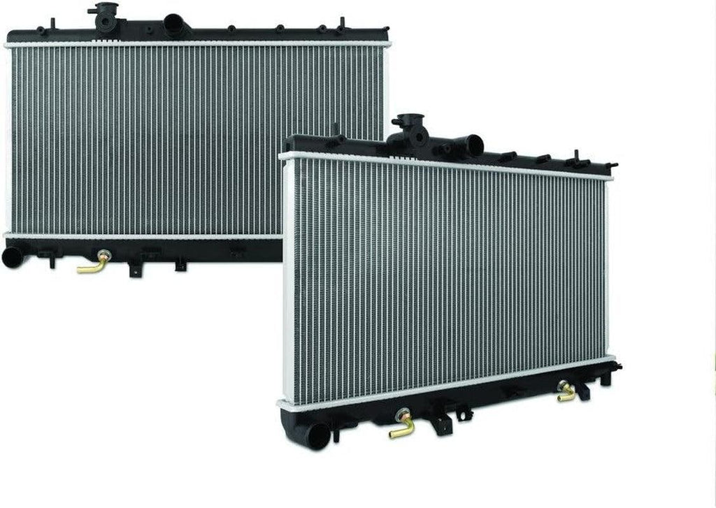R2464 Plastic End-Tank Radiator Compatible with Subaru Impreza 2002-2007