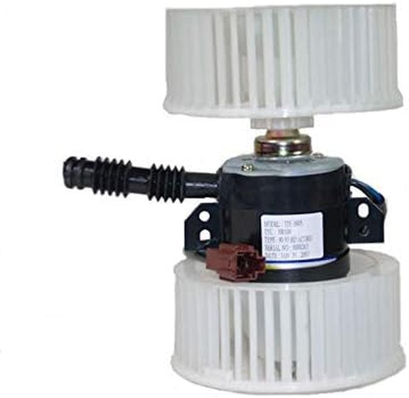 Heater Blower Motor with Dual Fan Cage Compatible with 1990-93 Honda Accord