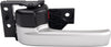 Door Handle inside Silver Front Driver Side Left LH Compatible with 07-14 Toyota FJ Cruiser