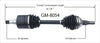 GM-8054 CV Axle Shaft