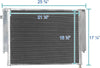 Racing Full Aluminum 2 Row Radiator Compatible with BMW E36 318 323 325 328 M3 E36 1992-1998