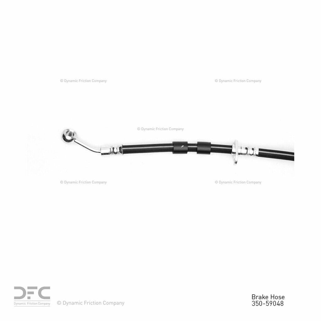 Dynamite Friction Brake Hydraulic Hose for 1996-2000 Civic 350-59048