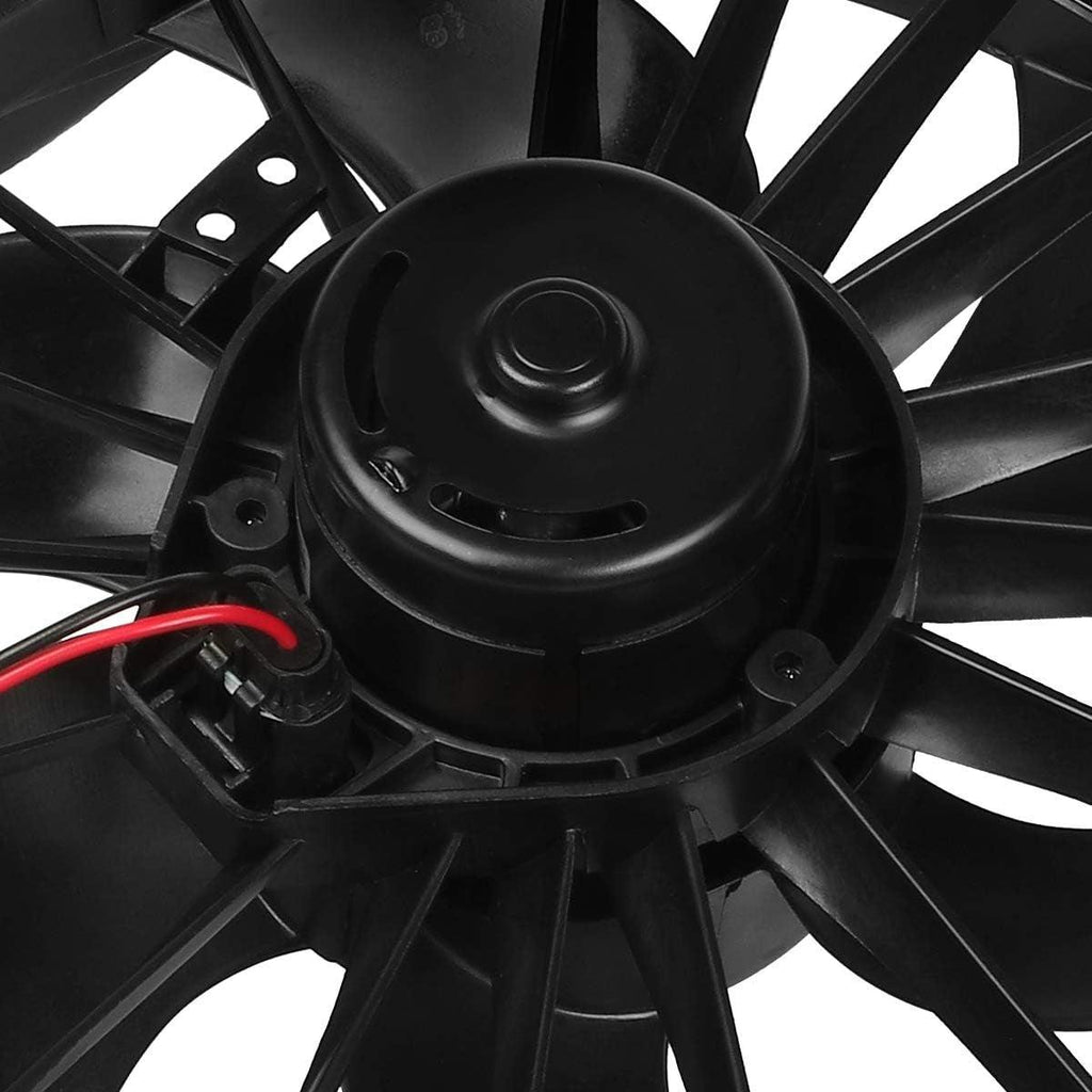 OEM-RF-0077 CH3113103 Factory Style AC Condenser Cooling Fan Replacement,Black