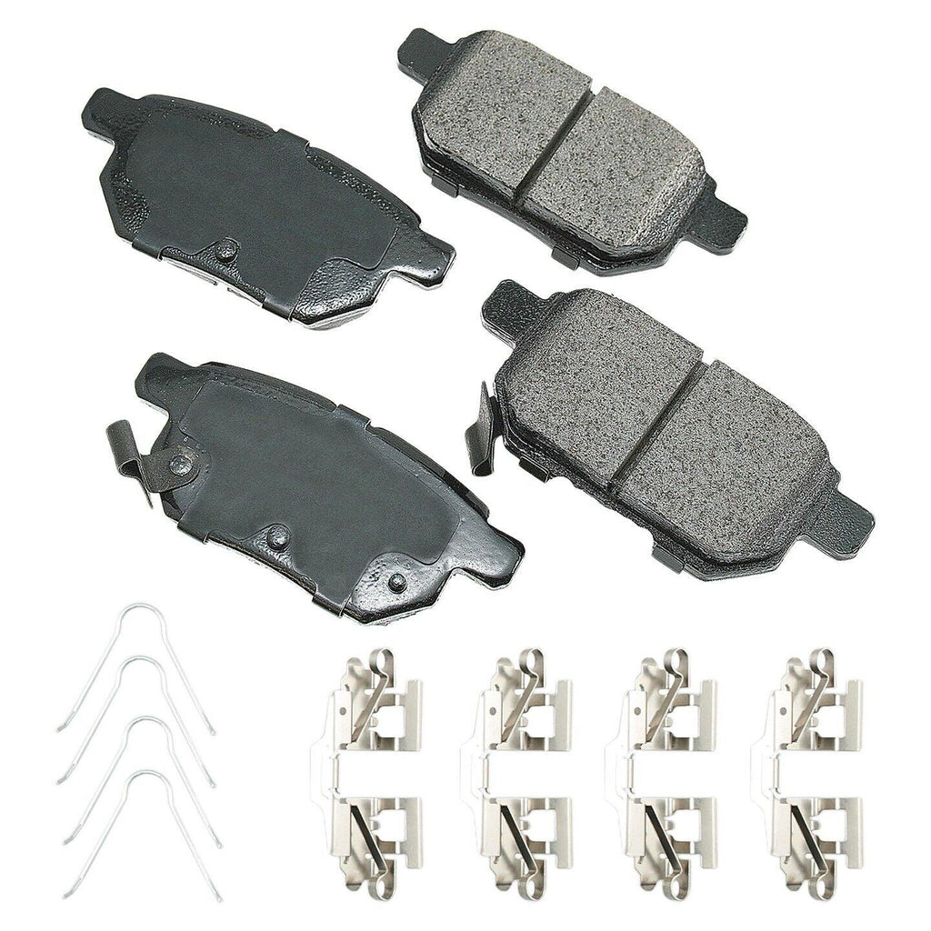 Rear Disc Brake Pad Set for Prius, Prius Awd-E, Prius Prime+More (ACT1354B)