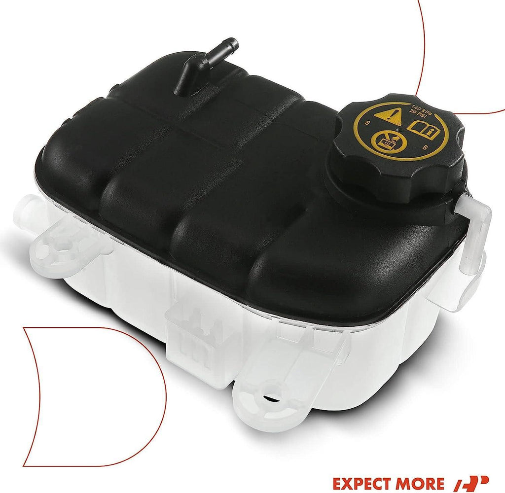 A-Premium Engine Coolant Overflow Recovery Reservoir Tank [With Cap & Sensor] Compatible with Buick Encore 2013-2019 [1.4L] & Chevrolet Trax 2013-2019 [1.4L 1.8L ], Replace# 95269001, 95380033