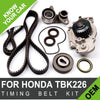 TS26226 ITM226 135-1330 19200-P13-003 14400-P13-014 13405-PT0-004 13404-P13-003 WP4016 WPHO016 WP135-1330 14510-P13-003 Engine Timing Belt Kit Fits for 1993-2001 for Honda Prelude