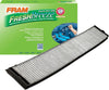 Fresh Breeze Cabin Air Filter Replacement for Car Passenger Compartment W/Arm and Hammer Baking Soda, Easy Install, CF10362 for Select BMW Vehicles , White