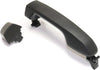 Aftermarket Rear Door Handle Compatible with 2010-2018 Toyota 4Runner/Lexus GX460 outside Textured Black Plas and Sensor Passenger and Driver Side
