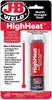 J-B Weld 8297 Highheat 500 Degree Epoxy Putty Stick - 2 Oz. , Grey