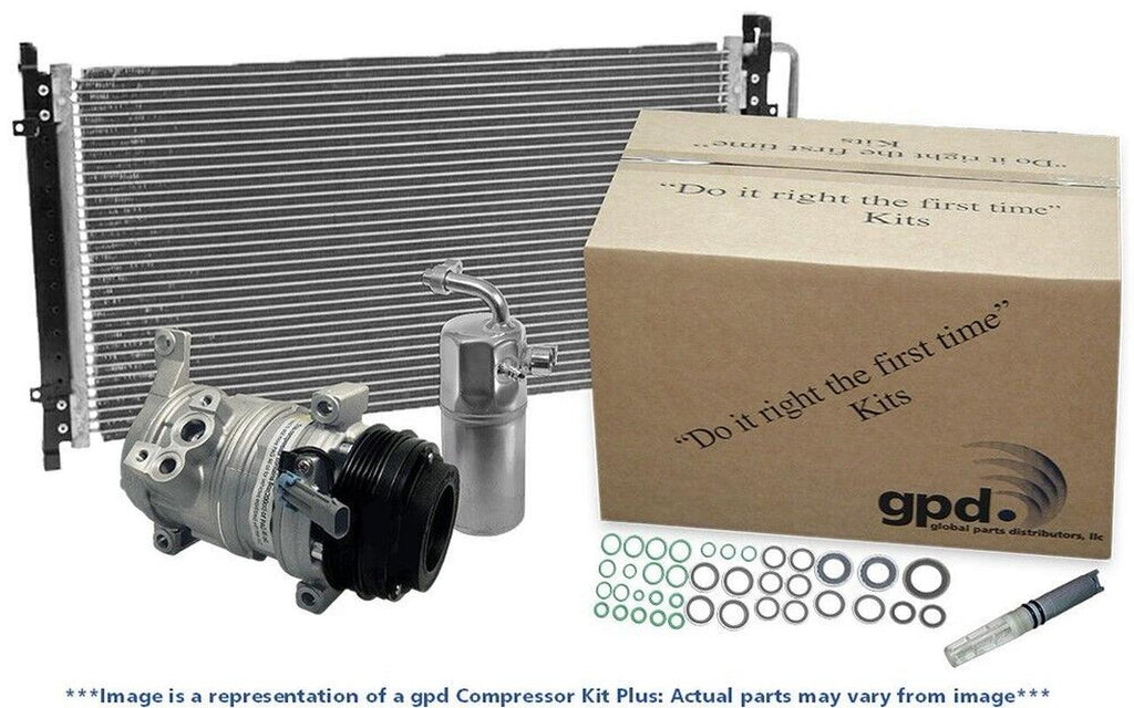 Global Parts A/C Compressor and Component Kit for Ford 9633393A