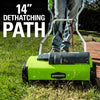 Greenworks 10 Amp 14” Corded Electric Dethatcher (Stainless Steel Tines)