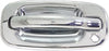 for Chevy Silverado 1500 Exterior Door Handle Front Driver Side Chrome 1999-2006 | with Key Hole| Trim:All Submodels