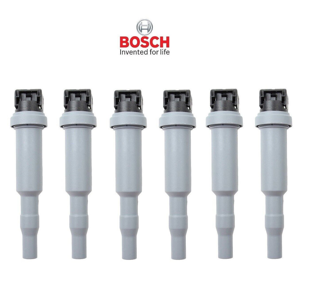 For BMW E82 F30 E90 E92 E93 330Xi X3 X6 Set of 6 Bosch Direct Ignition Coils