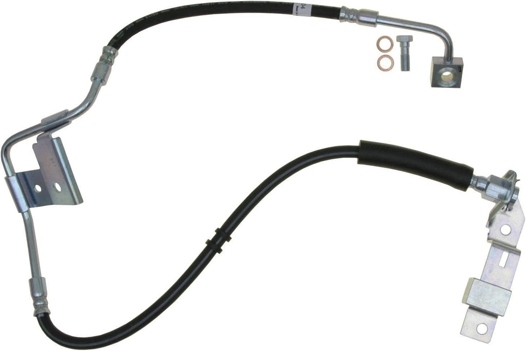 Professional 18J4245 Front Driver Side Hydraulic Brake Hose Assembly