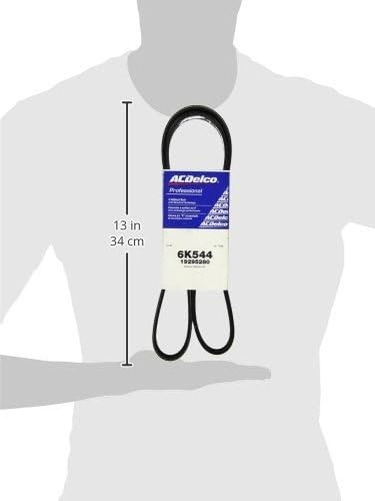 Gold 6K544 Standard V-Ribbed Serpentine Belt