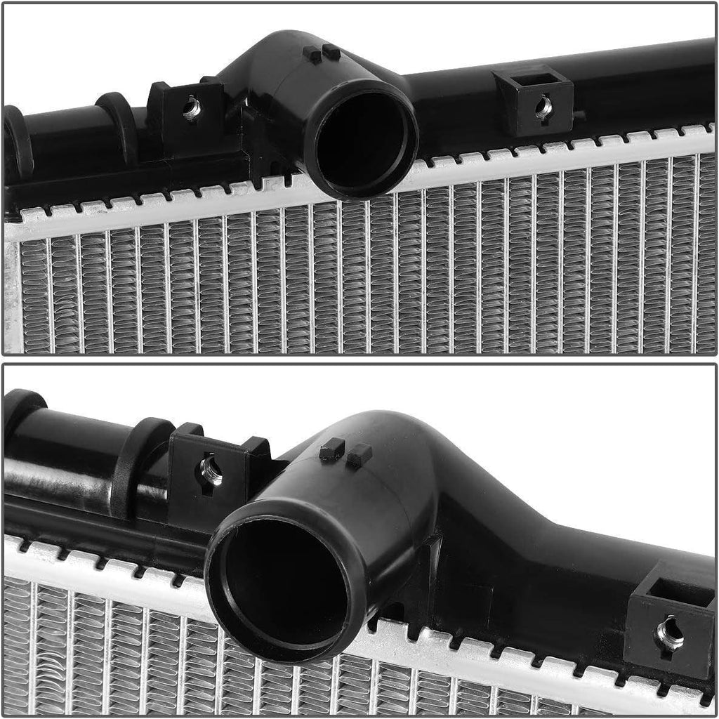 OEM-RA-2058 OE Style Bolt-On Aluminum Core Radiator Replacement Compatible with 95-00 Lexus LS400 AT, 28-1/4" W X 15-11/16" H X 5/8" D, 1-1/2" Inlet, 1-1/2" Outlet