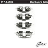 Centric Disc Brake Hardware Kit for Prius Prime, Corolla, Matrix, Vibe 117.44100
