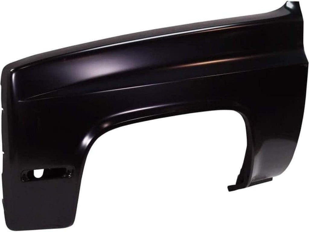 For Chevy K10 1981 82 83 84 85 1986 Front Fender Driver Side | with Turn Signal Light Hole | Replacement for 15614467 GM1240131 | Trim: Custom/Deluxe