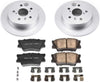 CRK7905 Coated Rotor Rear Brake Kit- Coated Brake Rotors and Z17 Ceramic Brake Pads
