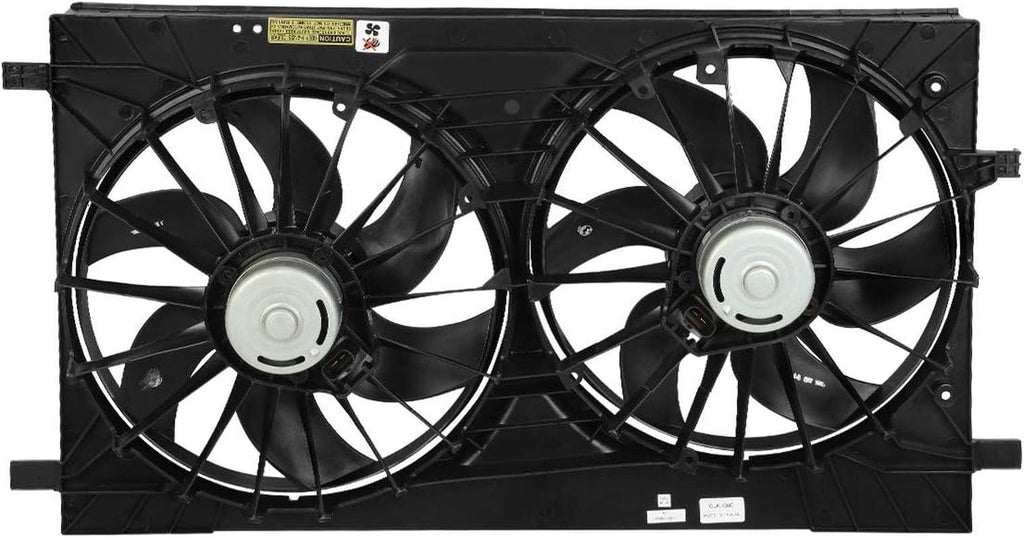 OEM-RF-0067 Radiator Cooling Fan Cooling Efficiency Improved Direct Replacement [Compatible with 07-10 Sebring / 08-14 Avenger / 07-12 Caliber],Black