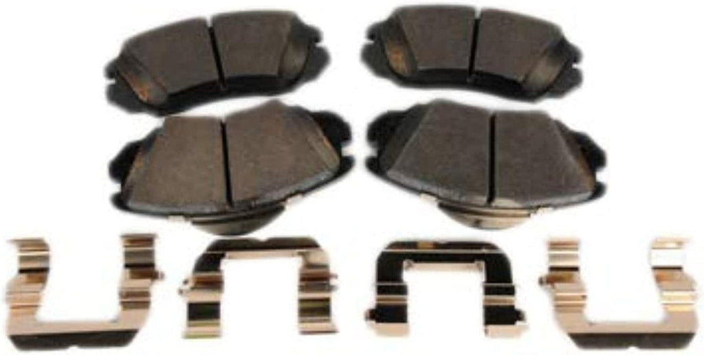 GM Genuine Parts 171-1075 Front Disc Brake Pad Set with Clips and Shims