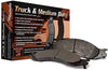 Premium  Specialty Truck & SUV Replacement Front and Rear Metallic Disc Brake Pad Set for Select 1992-1995 AM General Hummer Model Years (SP651TR)